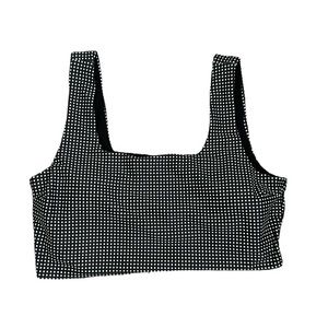 Albion polka dots bikini top size large